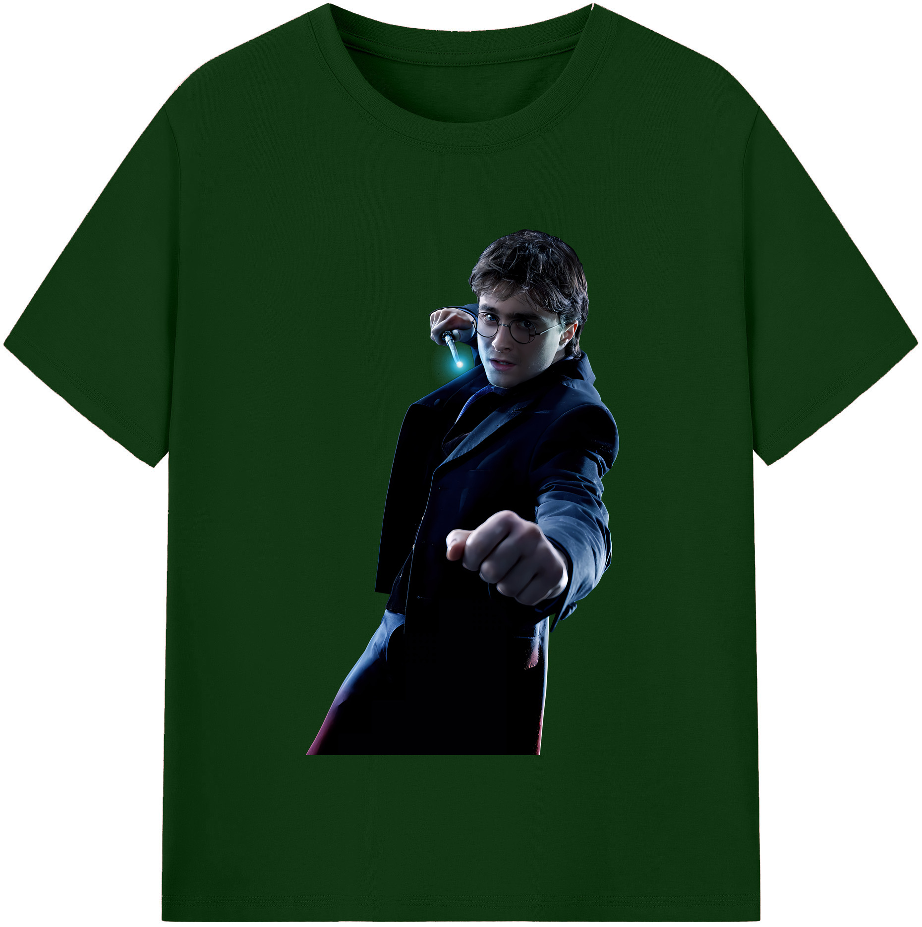 （画像用） Harry Potter ハリー・ポッターシリーズ 綿100％半袖Tシャツ（フロントプリント）